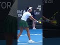 From lighting up the doubles court to Grand Slam singles opponents 🔥 #WTA #AlexEala #IvaJovic