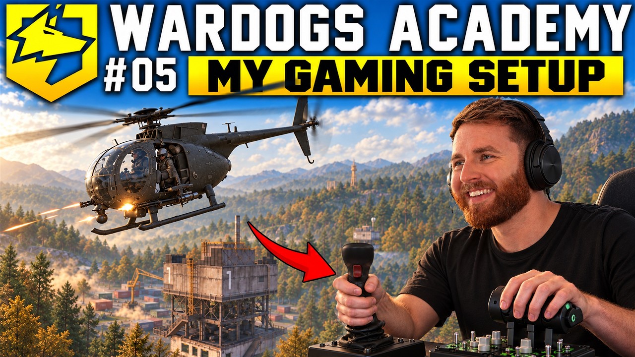 IceManIsaac’s 2026 Gaming & HOTAS Setup — Full WARDOGS Flight Rig