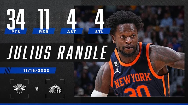 Julius Randle's 34 PTS double-double helps Knicks STORM BACK to beat Nuggets