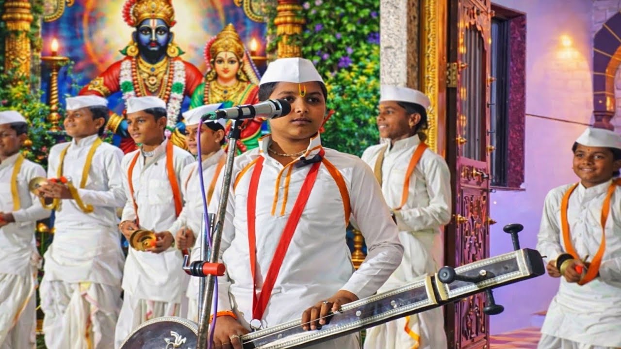 पवार महाराज यांच्या संस्थेतील मुलाने गायलेली पंचपदी खूपच छान 🚩🚩🚩