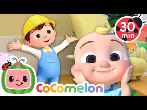 How to Build a Pillow Fort! | 30 MIS CoComelon Nursery Rhymes