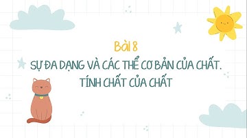Bài 8: Sự đa dạng và các thể cơ bản của chất. Tính chất của chất (phần 1) - KHTN 6 (CTST) - OLM.VN
