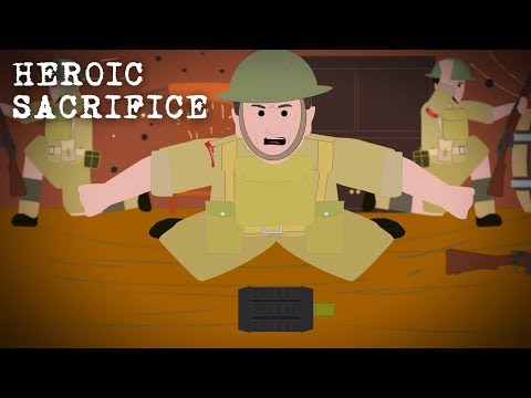 The Soldier who threw himself onto a grenade (Heroic sacrifice) thumbnail