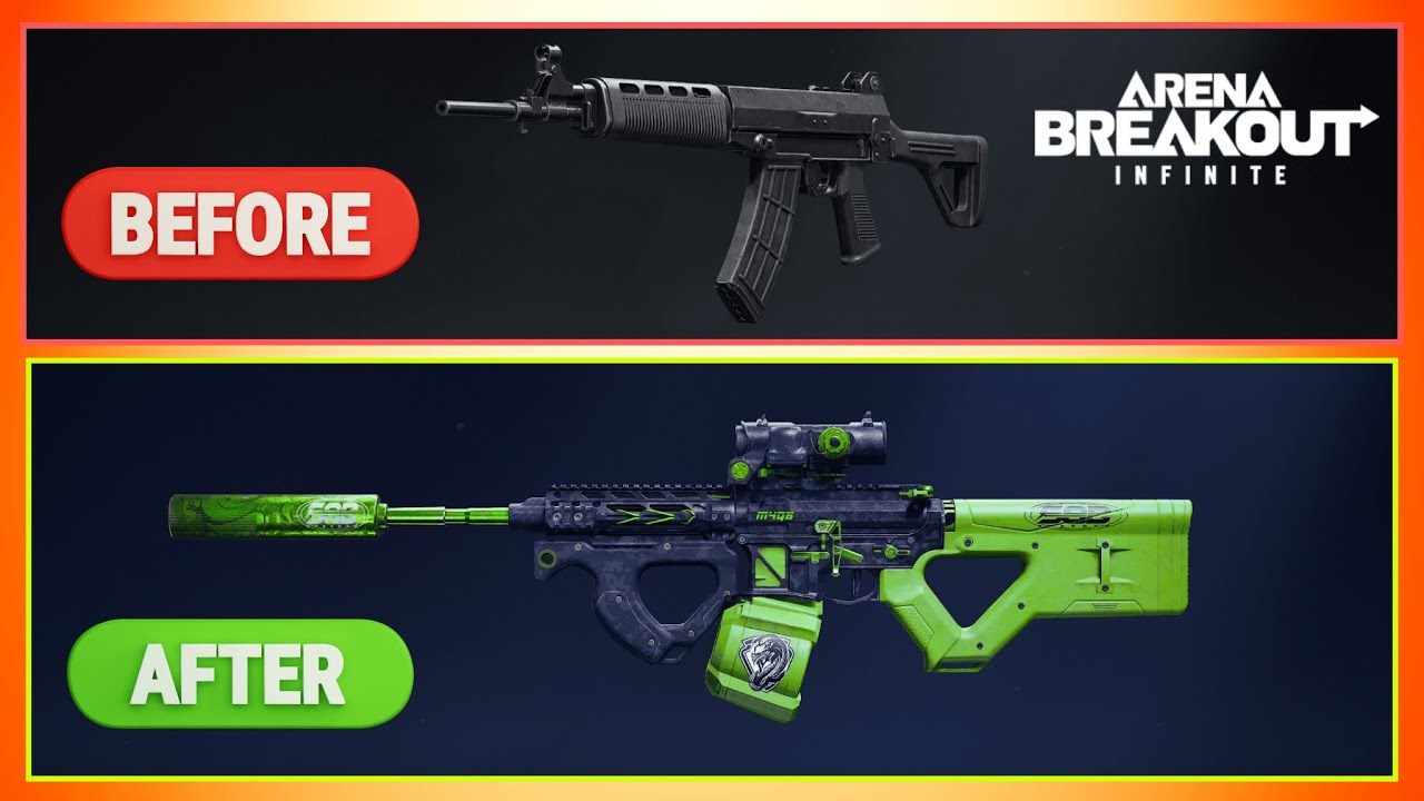 ZERO RECOIL META! 🤯 Ultimate AR Modding Guide (ALL 22 Rifles + CODES) | ARENA BREAKOUT INFINITE 4K