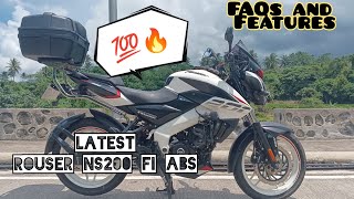 Latest ROUSER NS200 FI ABS | Frequently Asked Questions & BASIC Features