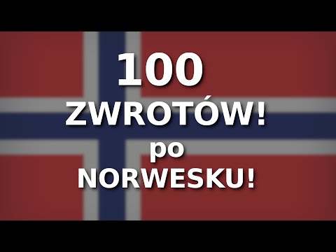 Zwroty po norwesku - Język norweski darmowy kurs - 100 zwrotów !
