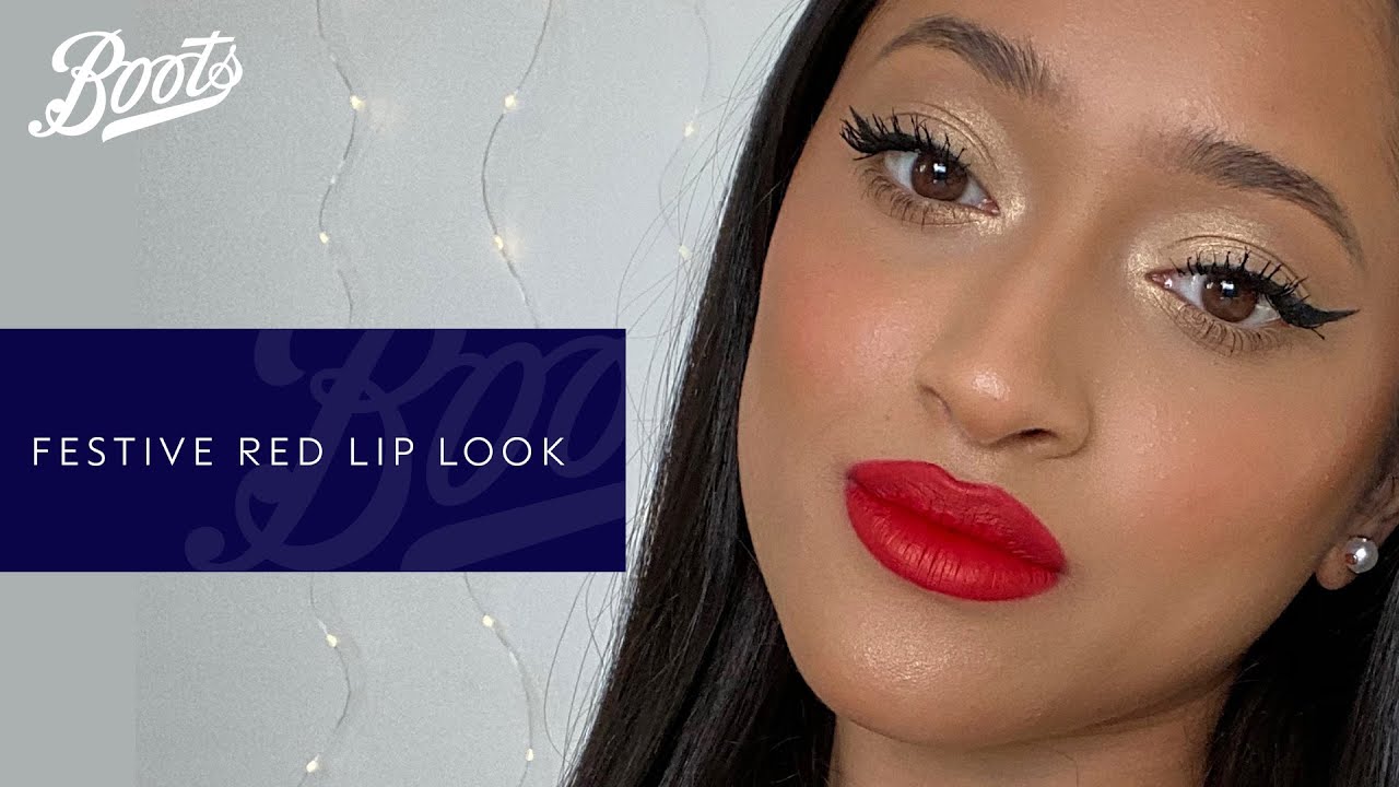 Tutorial | Festive Christmas Red Lip 