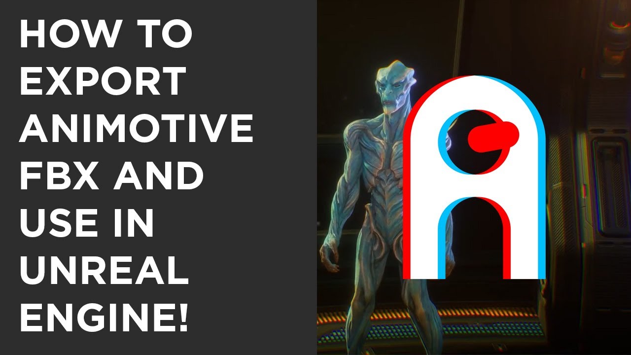 How to Export Animotive FBX and Use in Unreal Engine! - YouTube