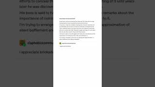 A Nickname Tumblr Post