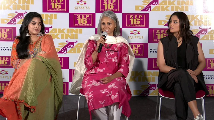 Saakini Daakini Press Meet | Regina | Nivetha Thom...