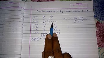 Find missing frequency when median is given ll cbse class 10 maths chapter 14 statistics
