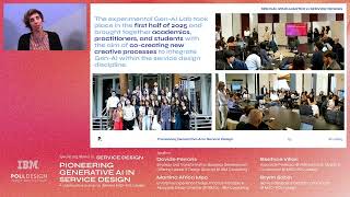 Webinar "Pioneering Generative AI in Service Design" w/ IBM® | Specializing Master in Service Design