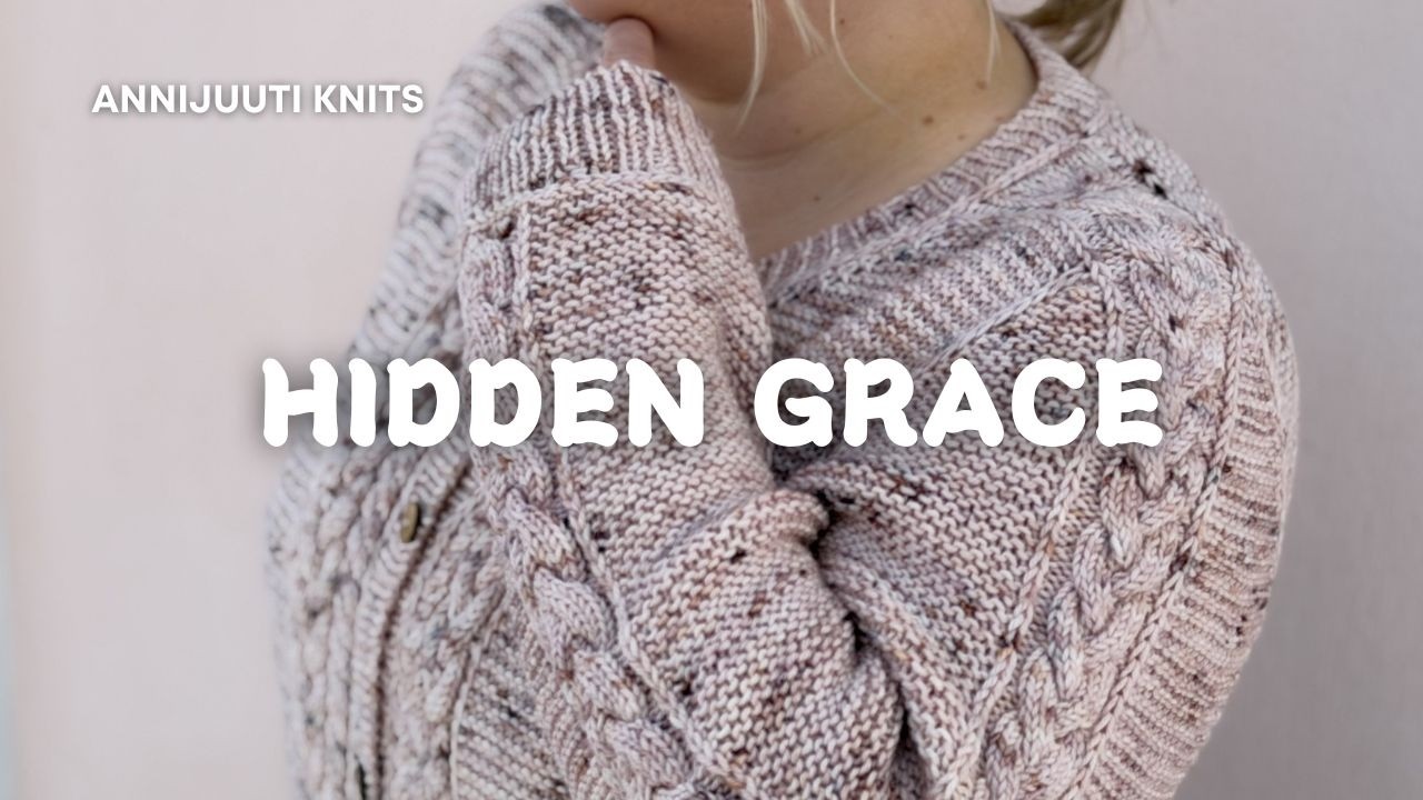 Hidden Grace Cardigan, new pattern and KAL