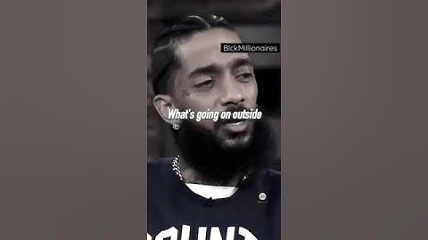 Nipsey Hussle  motivation video rapper quote #shorts