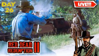 Red Dead Redemption 2 | Day 26 Live – Arthur Morgan’s Wild Adventure! | XTYLISHGAMING