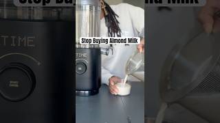 The Cleanest Almond Milk Recipe (Only 4 Ingredients!)