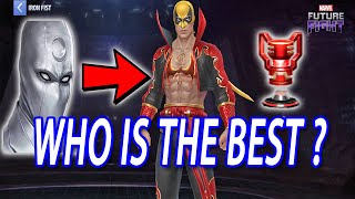 Is Iron Fist [Energy] better than Moon Knight [Energy] Knull WBL Comparison I Marvel Future Fight