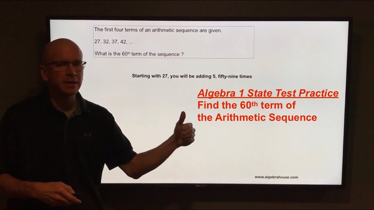 Find the 60th Term of the Arithmetic Sequence - YouTube