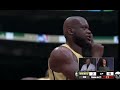 SHAQ walked off the set after Candace Parker's team beat his in an NBA 2K simulation #nba #fyp