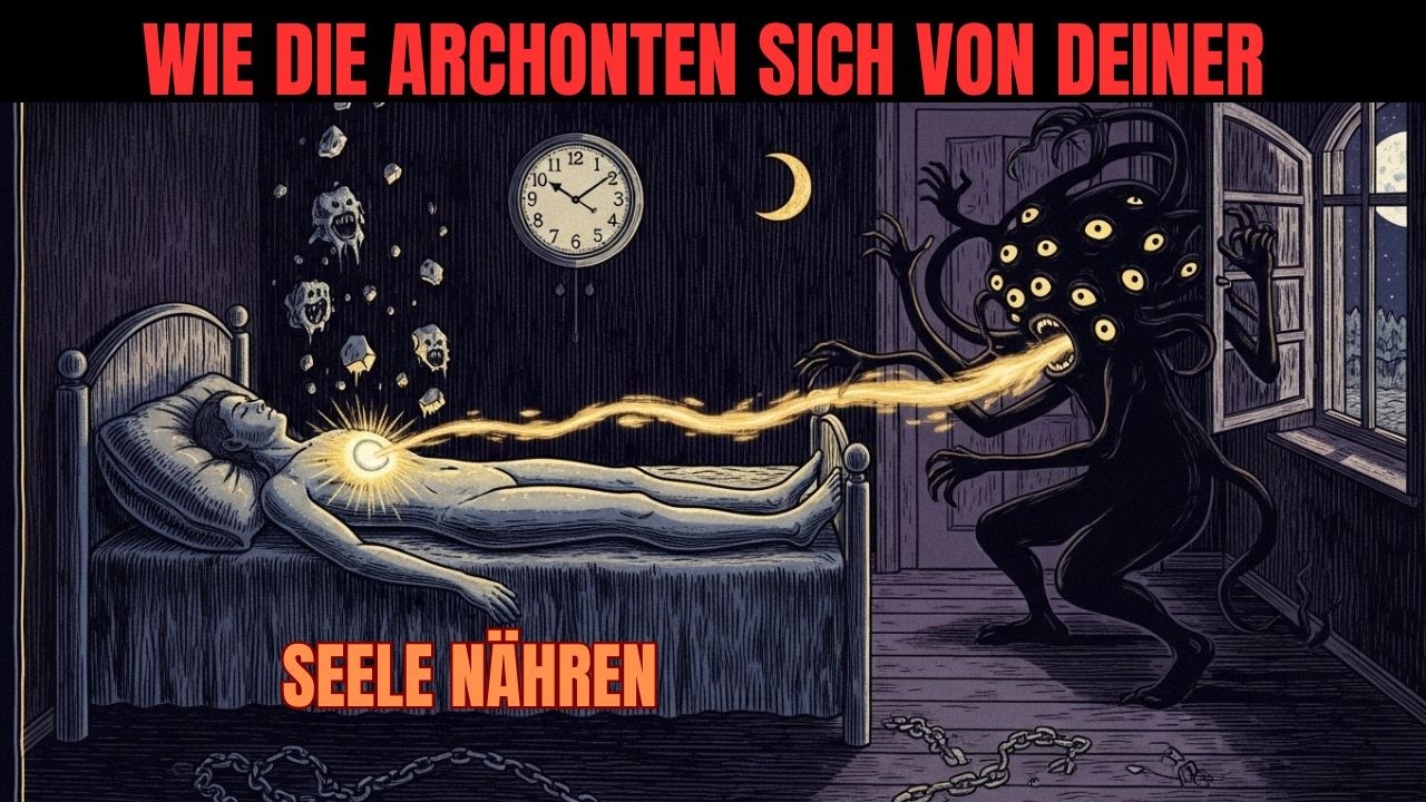 Das unsichtbare Abendessen: Wie die Archonten sich im Schlaf von deiner Seele nähren