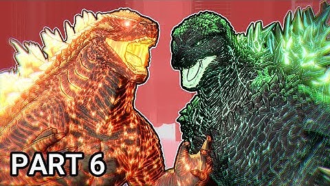 Burning Evolved Godzilla vs Godzilla Minus Zero | Animation (Part 6)