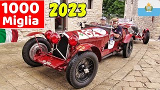 1000 Miglia 2023 - Day 2, San Marino Republic - Alfa 8C 2300, Ferrari 250 MM, Mercedes 300 SL &amp; More