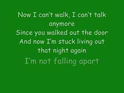 maroon 5 not falling apart скачать