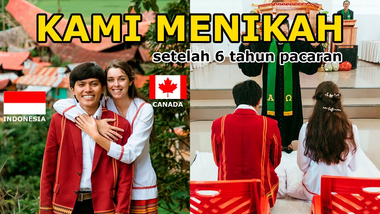 MENIKAH sama WANITA KANADA 🇨🇦 secara SEDERHANA │KELUARGA TERHARU 🥰 🇮🇩