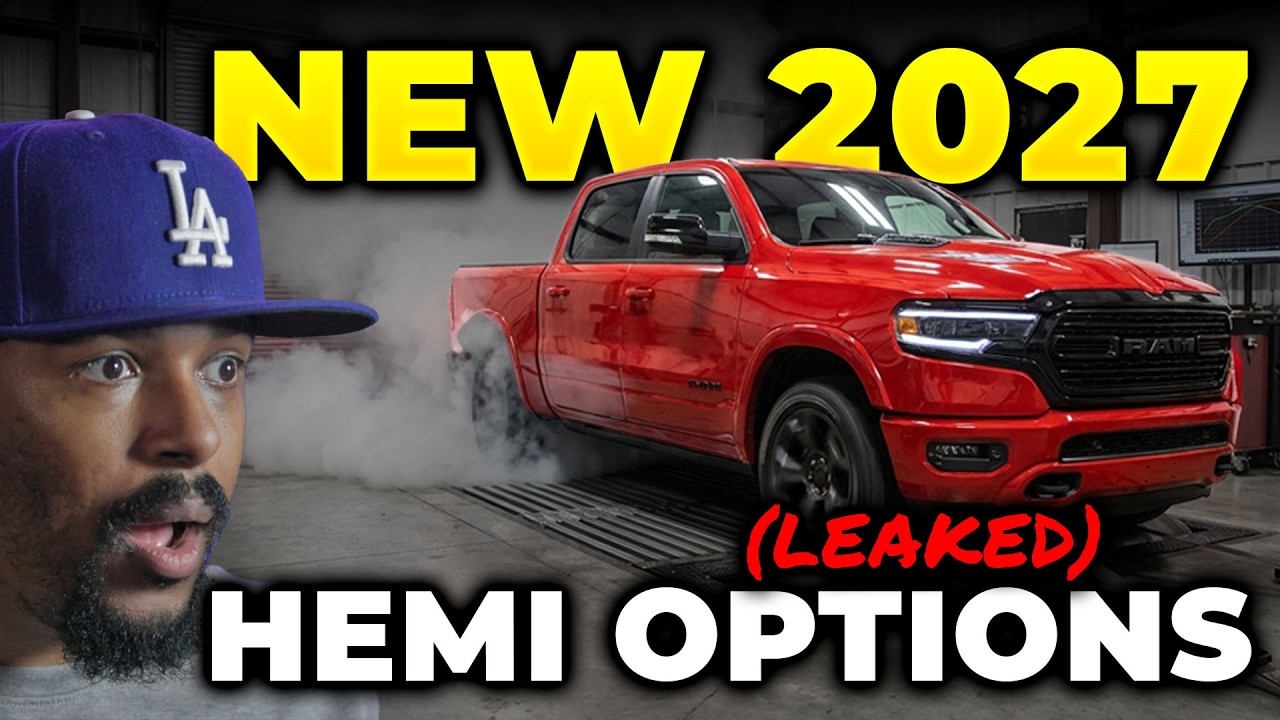 LEAKED: Ram Adds NEW Hemi V8 Option in 2027 Ram 1500 Trucks!