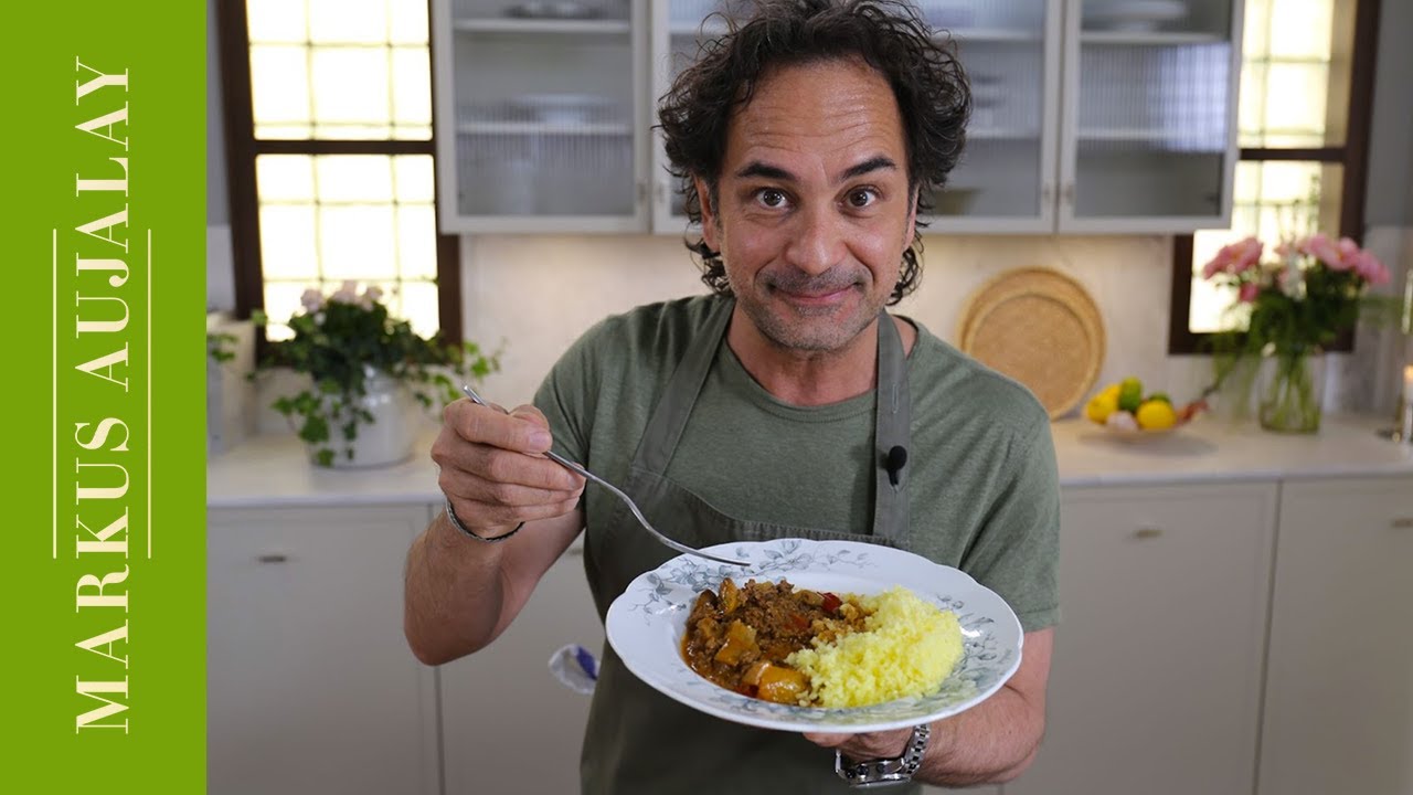 Köttfärsgryta med pressad potatis | Markus Aujalay