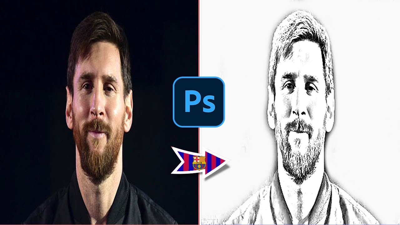 Photoshop Tutorial_ How to Transform PHOTOS into Gorgeous, Pencil ...
