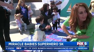 FOX 5 Previews Miracle Babies Superhero 5k