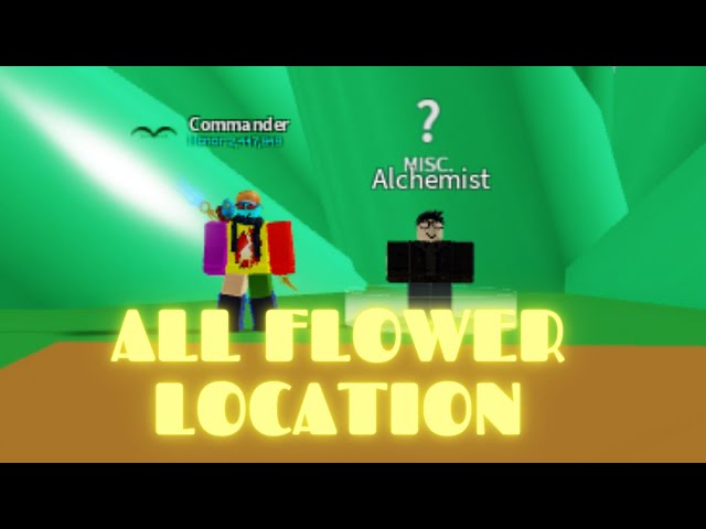 Blox Fruit Flower Locations