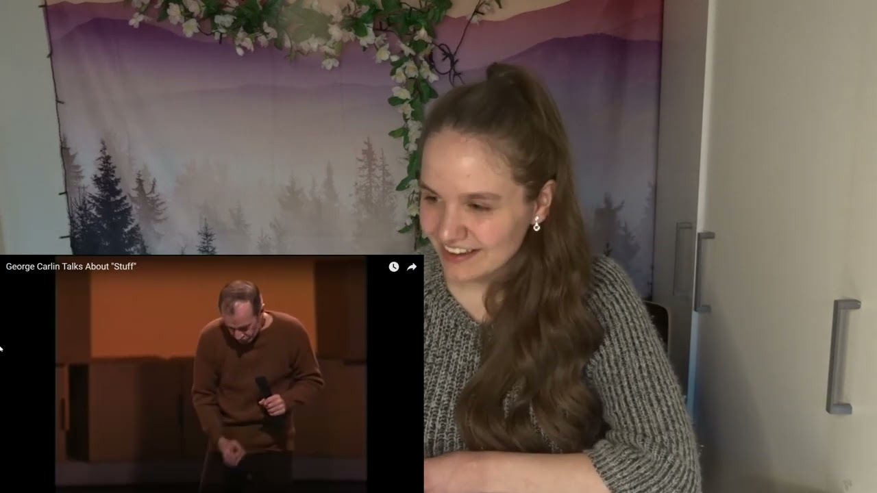 George carlin stuff reaction youtube