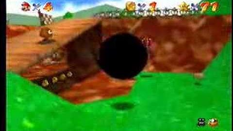 Gameshark code: Playing as Chain-chomp in Super Mario 64