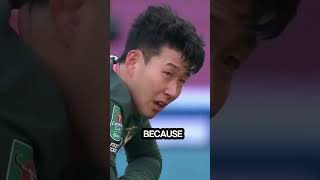 Son cried because of a tackle🤯☠️#son#football#emotional