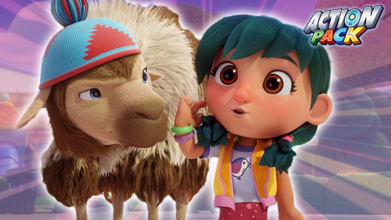 Le lama déboussolé 💥🦸🏼‍♂️| Action Pack en Français | NEW | Dessin Animé Pour Bébé