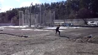 Pyatnytsya 16Kg Kettebel Throw 1 Hand Метание Гири 16 Кг-15М 1 Рукой