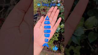 DIY viral fish keychain 🐟🐟#diy #shorts #clay #viral