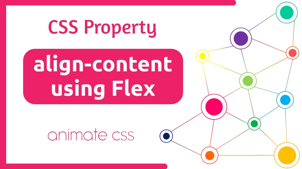 how to use align-content in flex box | css property - YouTube