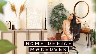 Extreme DIY Office Makeover | diy ikea decor, diy cabinet hack & more!