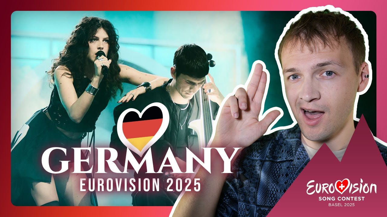 REACTION to GERMANY at EUROVISION 2025 with 