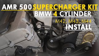 : AMR500 Supercharger Installation | BMW M44  | V4 M.O.A.B