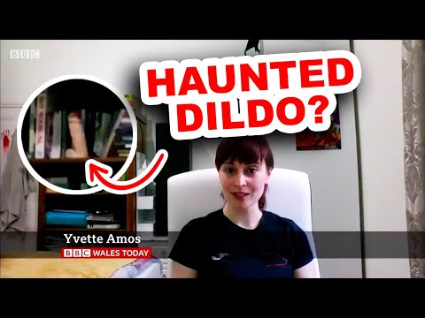 Yvette Amos | A Haunted DILDO on bookshelf? | Insane New Video Evidence  | BBC Wales