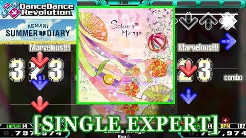 【DDR 2014】 Sakura Mirage / Ryu☆ [SINGLE EXPERT] 譜面確認+Clap