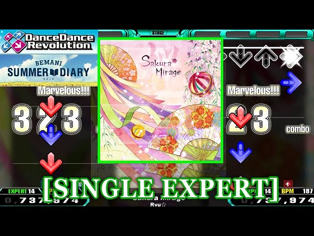 DDR 2014】 Sakura Mirage / Ryu☆ [SINGLE EXPERT] 譜面確認+Clap
