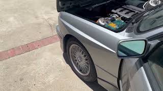 BMW E30 M3 w/ S50 Cold Start
