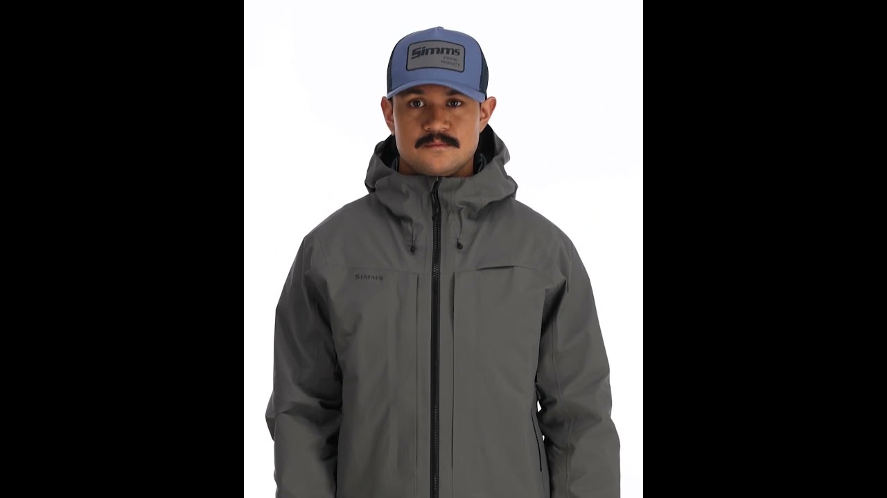 SIMMS　G4　ProJacket　US-Ｓ　Black Men's Wading Jacket - G4 PRO | Simms Fishing
