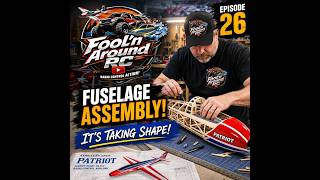 Great Planes Patriot RC Plane Build Series EP26 Fuselage Assy Cont'd #rc #hobby #lifeisbutadream
