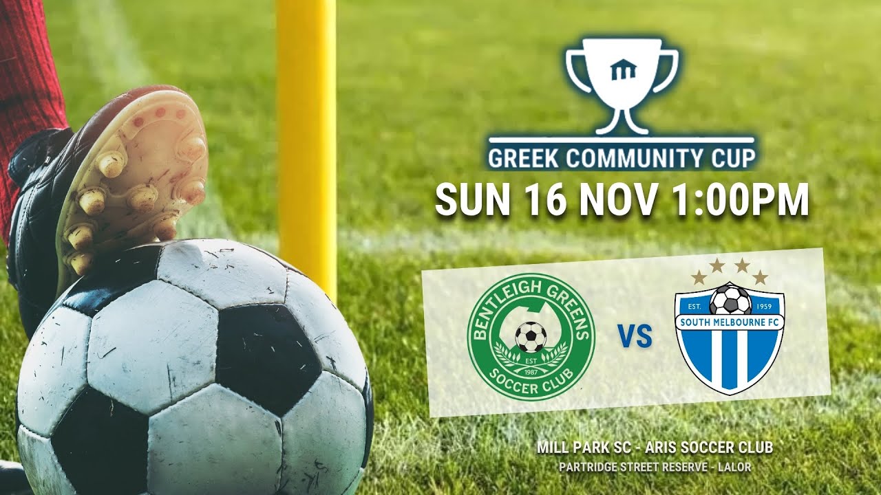 Round 1: Bentleigh Greens vs Sth Melbourne